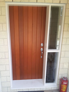 Tounge & Groove Door & side light